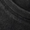Close Fitted Rib T-Shirt – Washed Black