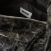 Coated Rectangular Shoulder Bag – Coated Black