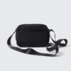 Compact Unisex Crossbody Bag – Black