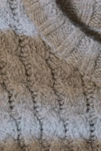 Connor Wool Blend Sweater – Mole & Blue Fade Stripes
