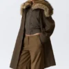 Convertible Hood Bomber Vest – Dark Grey