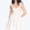 Corset Dress – Dusty White