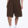 Cotton Chino Shorts – Dark Brown