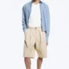 Cotton Chino Shorts – Light Dusty Beige
