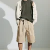 Cotton Chino Shorts – Light Dusty Beige