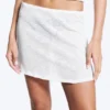 Cotton Mini Skirt – White
