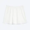 Cotton Mini Skirt – White