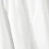 Cotton Poplin Midi Skirt – White