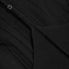 Cowl Neck A-Line Dress – Black