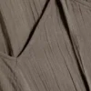 Cowl Neck A-Line Dress – Dark Mole