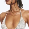 Creature Triangle Bikini Top – Dusty Light Mole