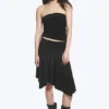 Cross Tie Tube Top – Black