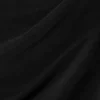 Cupro Maxi Drape Dress – Black