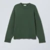 Cypher Oversized Sweater – Dark Green
