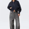 Danni Scuba Hoodie – Dark Blue