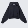 Danni Scuba Hoodie – Dark Blue