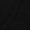 Deep Back Long-Sleeved Top – Black