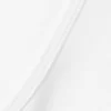 Deep Back Long-Sleeved Top – White