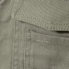Detachable Sleeve Cotton Jacket – Light Dusty Khaki Green