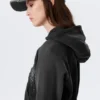 Distressed Cotton Canvas Baseball Cap – Embroidered Washed Black