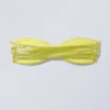 Draped Bandeau Bikini Top – Shiny Yellow
