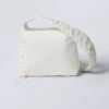 Drawstring Shoulder Bag – White