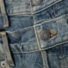 Dual Waistband Wide Leg Jeans – Arizona Blue – Medium Blue