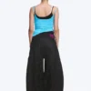 Dunno Unisex Low Rise Loose Barrel Jeans – Black Rinse – Black | Cheap Monday Gb
