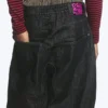 Dunno Unisex Low Rise Loose Barrel Jeans – Black Rinse – Black | Cheap Monday Gb