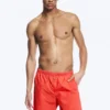 Ed Bleached Swim Shorts – Red