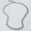 Eli Chain Necklace – Silver
