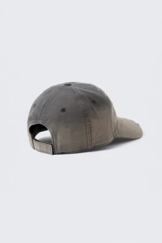 Embroidered Baseball Cap – Dark Grey