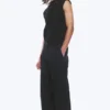 Emil Loose Fit Chino Trousers – Black