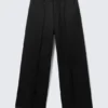 Emil Loose Fit Chino Trousers – Black