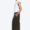 Emil Loose Fit Chino Trousers – Dark Brown
