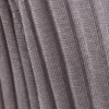 Enora Sheer Knit Long Sleeve Top – Light Grey