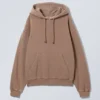 Essence Standard Hoodie – Washed Dark Beige
