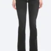 Fancy Booty Bei Low Rise Skinny Bootcut Jeans – Polly Black Print – Black | Cheap Monday Gb