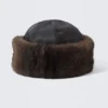 Faux Fur Hat – Black