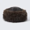 Faux Fur Hat – Brown