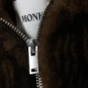 Faux Fur Hooded Zip Vest – Fuzzy Brown