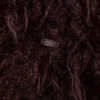 Faux Fur Jacket – Burgundy