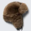 Faux Fur Trapper Hat – Brown