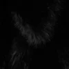 Faux Fur Zip Jacket – Black
