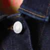 Fitted Denim Jacket – Blue Rinse – Dark Blue