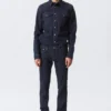 Fitted Denim Shirt – Blue Rinse – Dark Blue