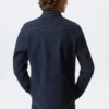 Fitted Denim Shirt – Blue Rinse – Dark Blue