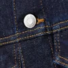 Fitted Denim Trucker Jacket – Blue Rinse – Dark Blue