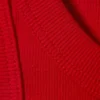 Fitted Rib Tank Top – Red