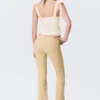 Fitted Ribbon Corset Top – Off-White